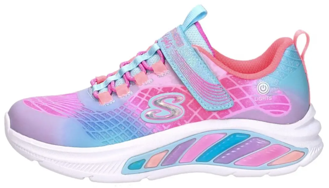 Skechers RAINBOW CRUISERS - RAINBOW RE Meisjes Sneakers - Blauw - afbeelding 2 van 6