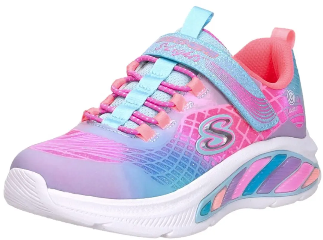 Skechers RAINBOW CRUISERS - RAINBOW RE Meisjes Sneakers - Blauw - afbeelding 4 van 6
