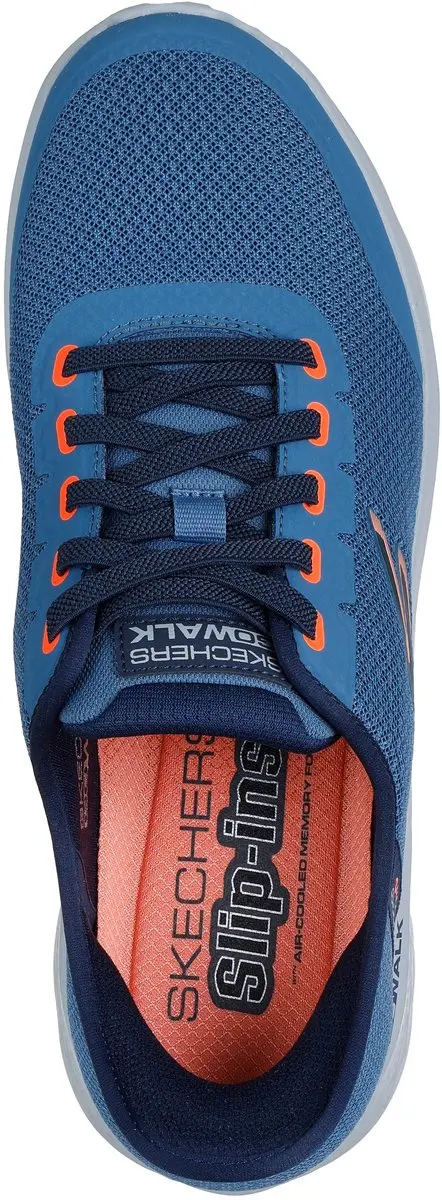 Skechers Go Walk Flex Netro Heren Instappers - Navy