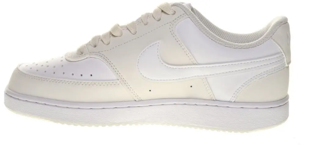 Nike Court Vision Low Dames Sneakers - Crème/Wit - Maat 39 - afbeelding 5 van 6