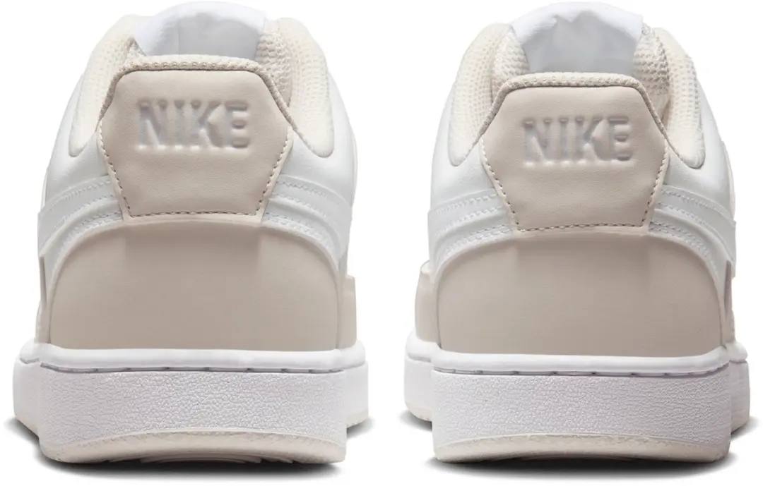 Nike Court Vision Low Dames Sneakers - Crème/Wit - Maat 39 - afbeelding 6 van 6