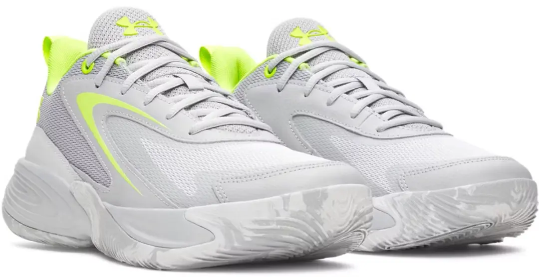 Under Armour Unisex Lockdown 8 Basketbalschoenen Sneaker 6009400 11 Grijs