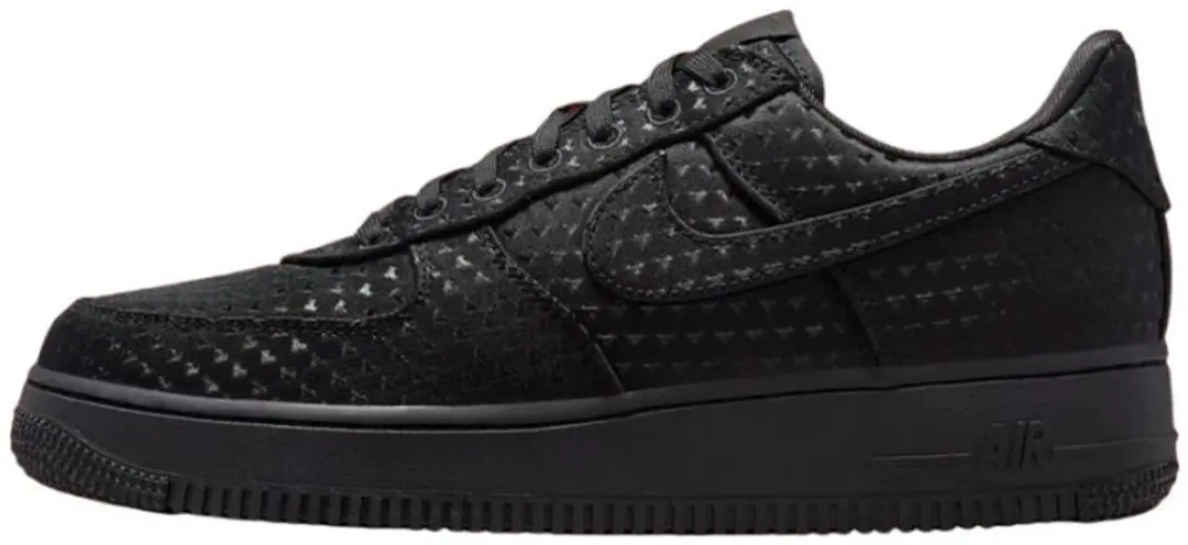 Nike Air Force 1 Low 'Valentine's Day Triple Black' 2026 maat 43.