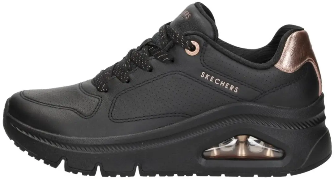 Skechers Uno Icon Sneakers Laag - Zwart - afbeelding 2 van 6