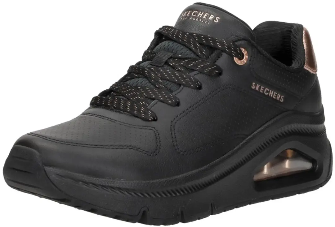 Skechers Uno Icon Sneakers Laag - Zwart - afbeelding 4 van 6