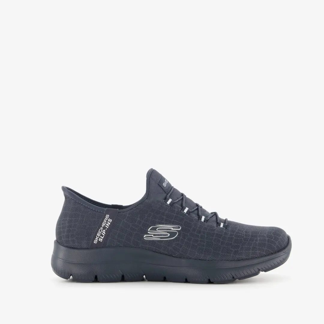 Skechers Slip-ins Summits Dames Sneakers - Blauw - Maat 38