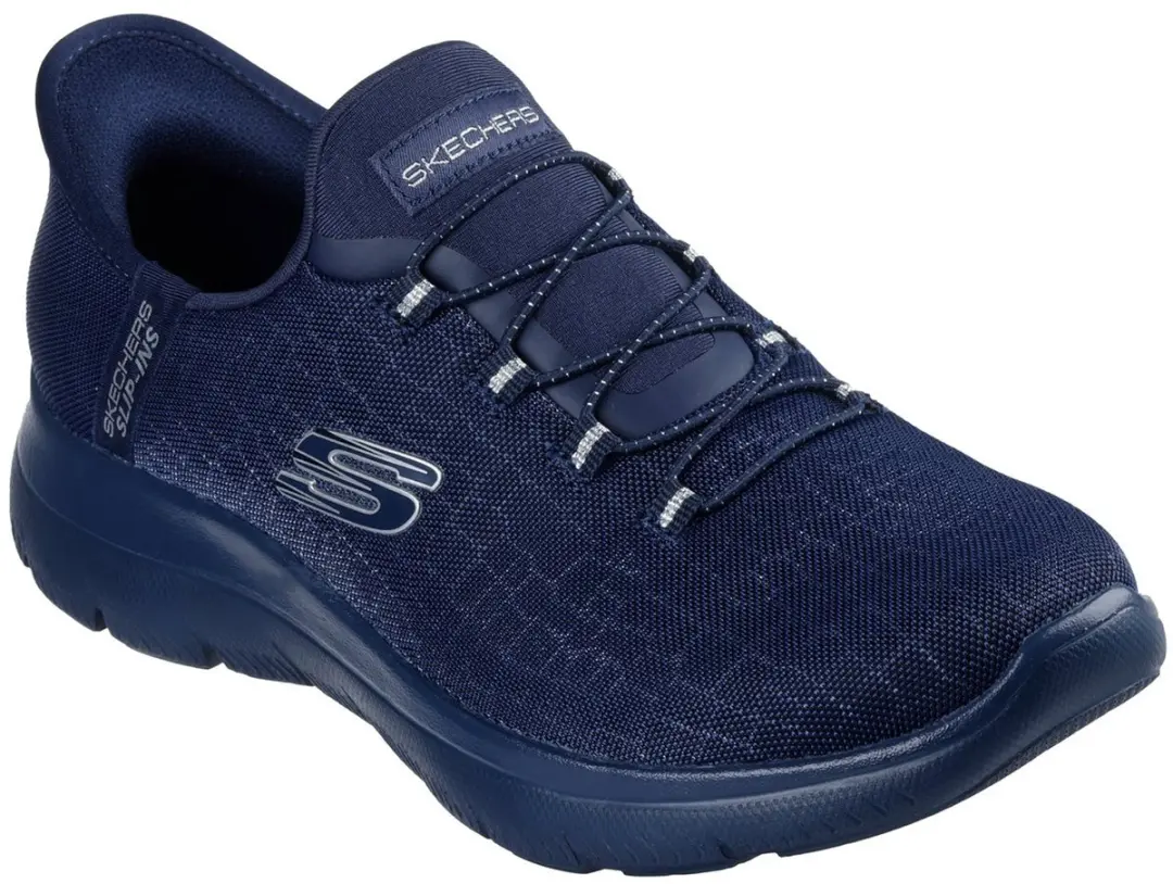Skechers Slip-ins Summits Dames Sneakers - Blauw - Maat 38