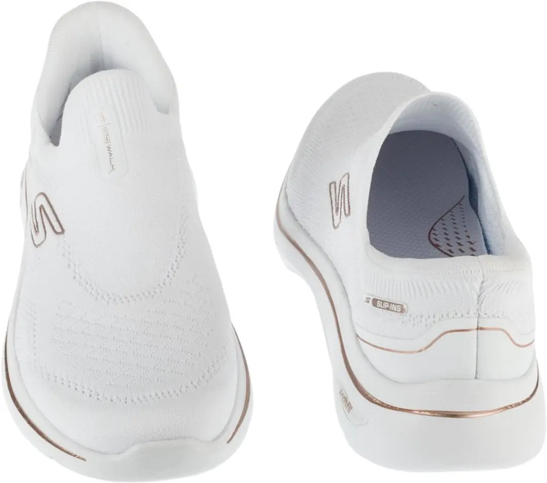 Skechers Go Walk Arch Fit 2.0 Tatum Sneakers - Wit - afbeelding 5 van 5