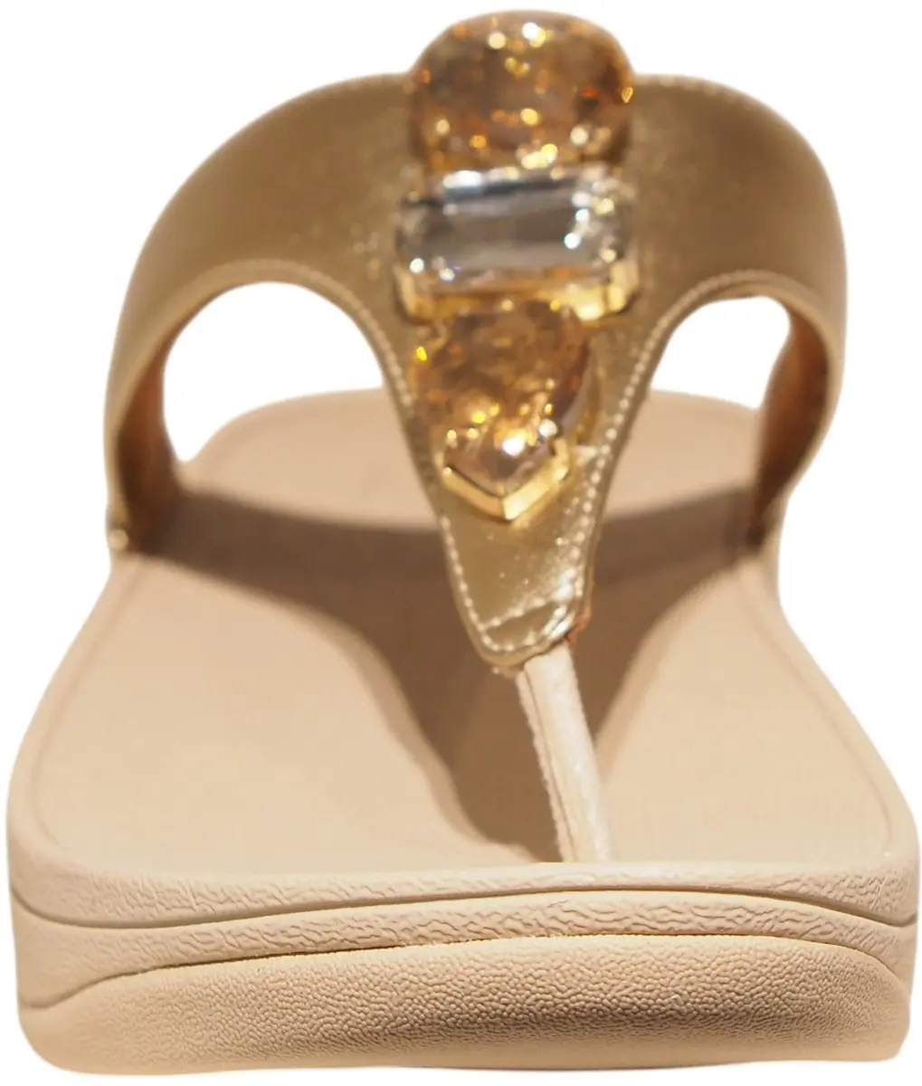 FitFlop Lulu Ultra-Jewel Hakken - 42 - Platino - afbeelding 5 van 6