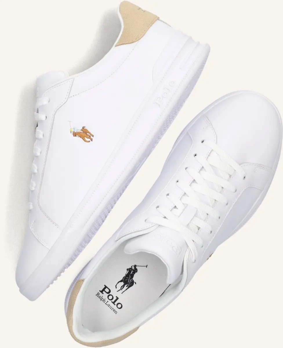 Polo Ralph Lauren Hrt Ct II Sneakers - Wit - Maat 45