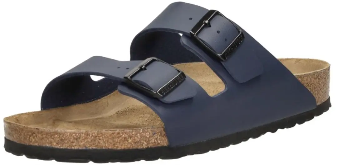 Birkenstock Arizona BF Regular Slides - Maat 44 - Blauw