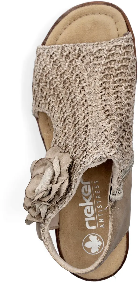 Rieker 63791 Sandalen - Vrouwen Grijs