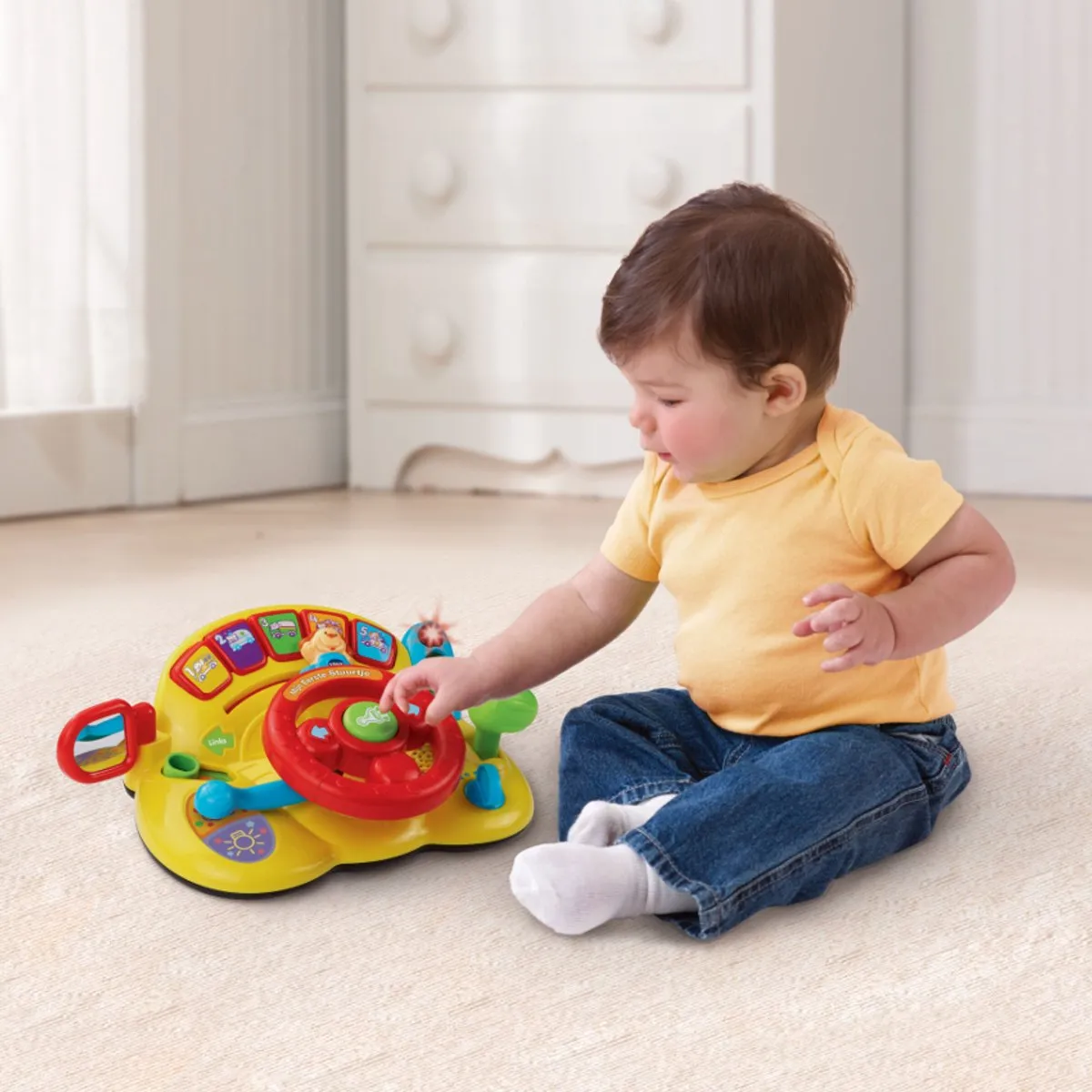VTech Baby Mijn Eerste Stuurtje - 3 Speelstanden - Multikleuren