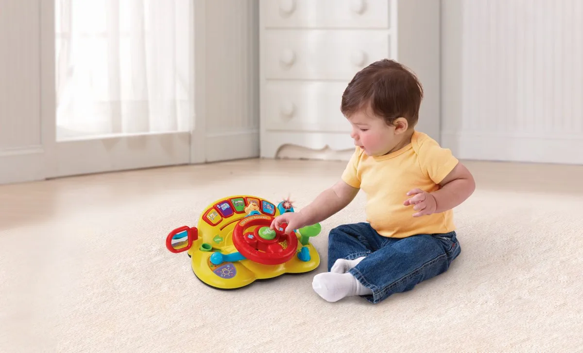 VTech Baby Mijn Eerste Stuurtje - 3 Speelstanden - Multikleuren - afbeelding 6 van 6