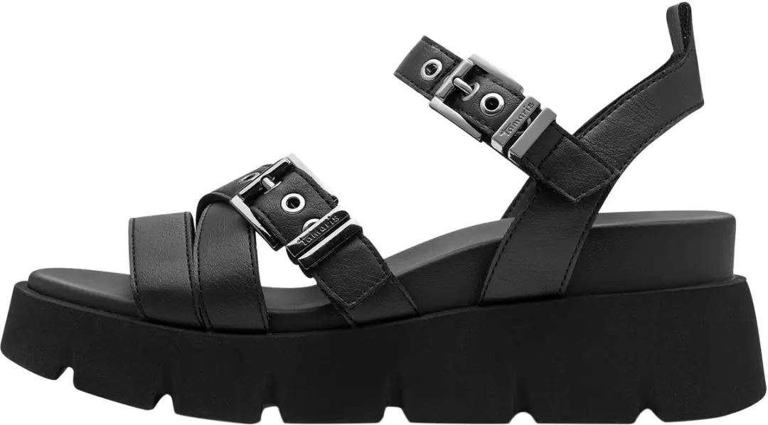 Tamaris Dames Sandalen 40 - Zwart