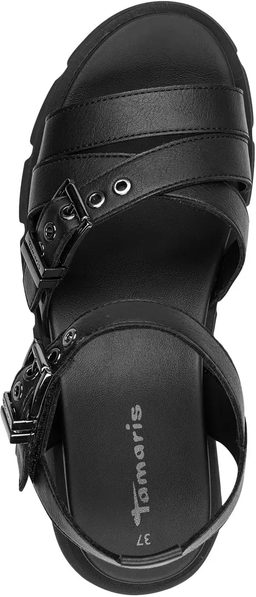 Tamaris Dames Sandalen 40 - Zwart