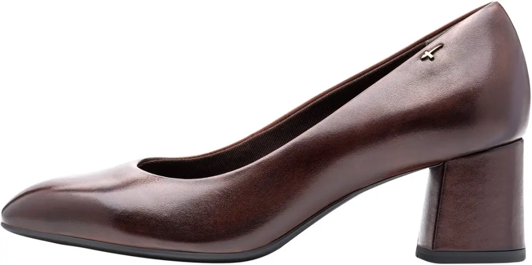 Escarpin en cuir