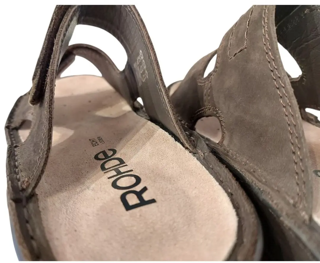 Rohde Slipper 5991 Espresso Verwisselbaar Voetbed