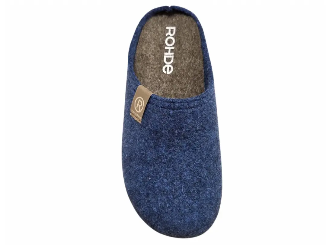 Rohde 6440 54 Pantoffels Blauw - Dames 40