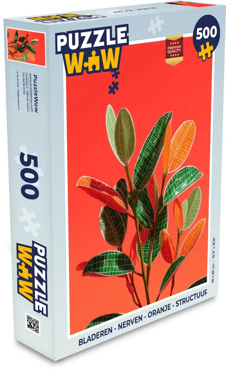 PuzzleWow Legpuzzel 500 Stuks