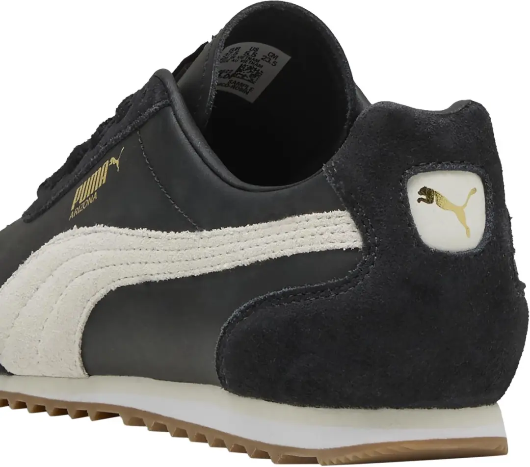 PUMA Arizona Retro Schoenen - 37 - Puma Black-Warm White