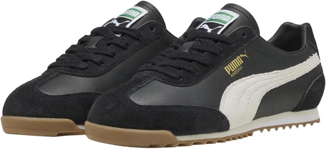 PUMA Arizona Retro Schoenen - 37 - Puma Black-Warm White