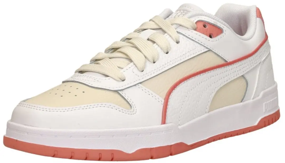PUMA RBD Game Low Unisex Sneakers - Alpine Snow-PUMA White-Pink Fruit - afbeelding 4 van 6