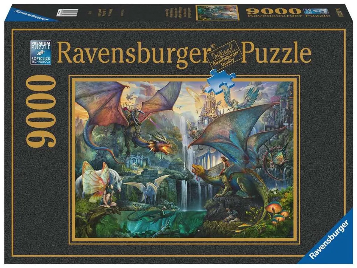 Ravensburger Drakenwoud Legpuzzel 9000 Stuks - Multicolor - afbeelding 6 van 6