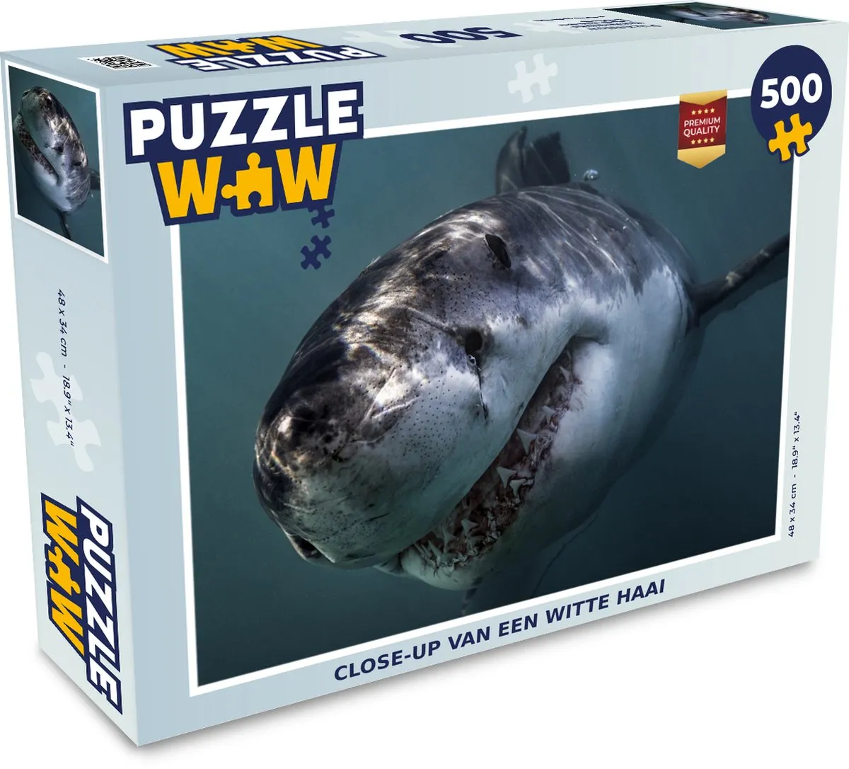 PuzzleWow Haai Legpuzzel 500 Stuks