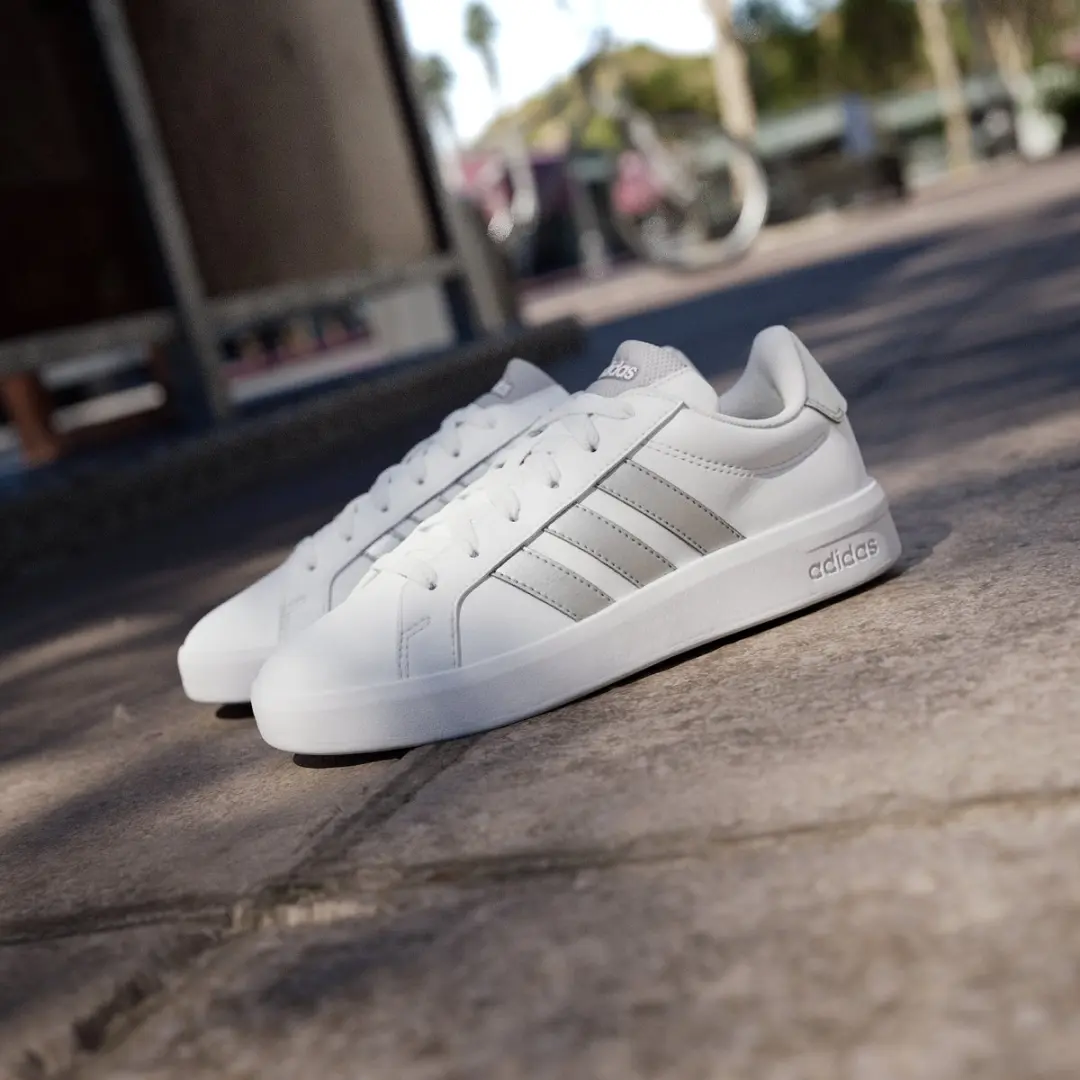 Adidas Grand Court 3.0 ONE93 Schoenen Junior - Wit - afbeelding 6 van 6