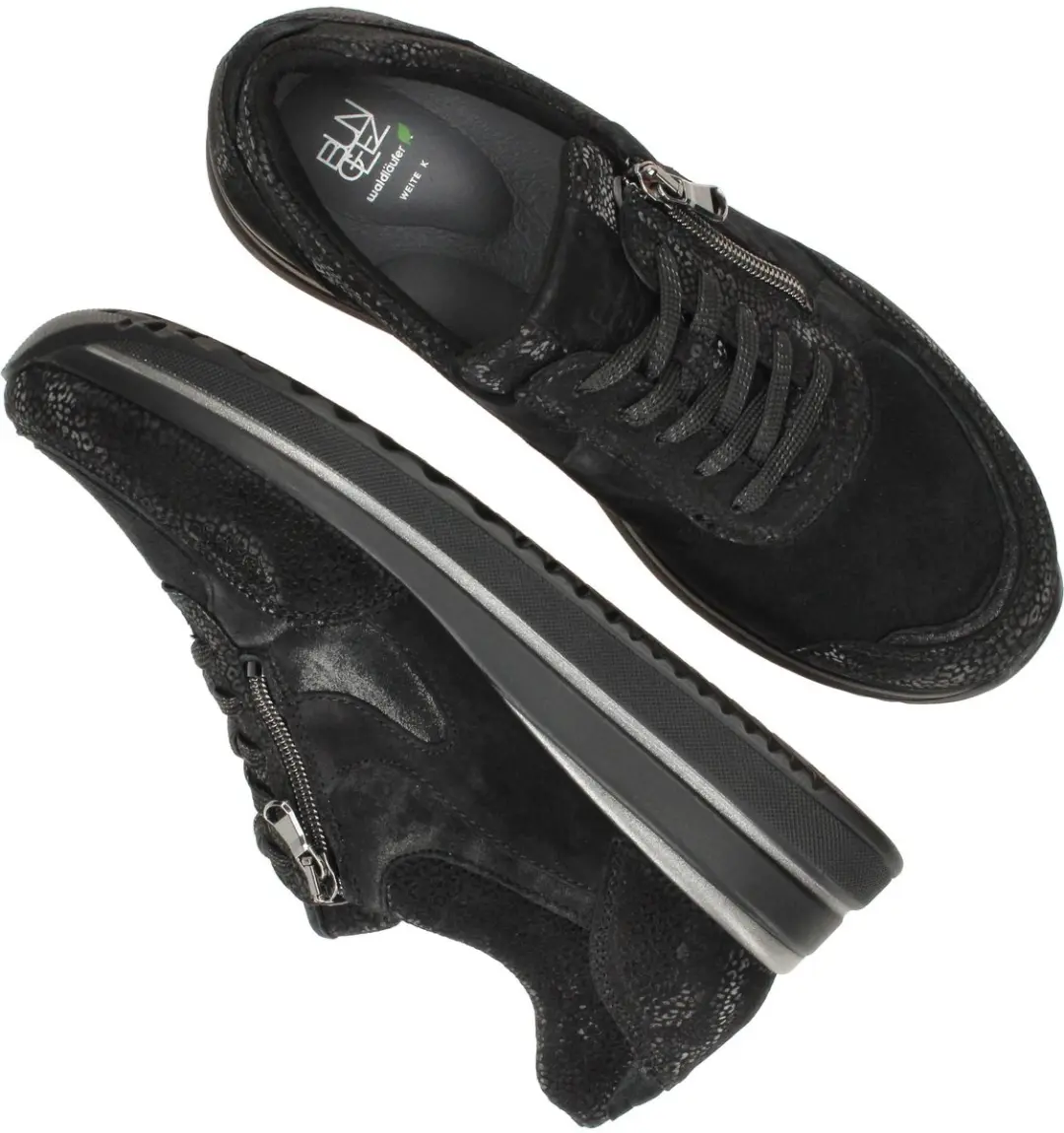 Wäldlaufer Luana Sneakers 669K01-508-001 - Dames - Zwart