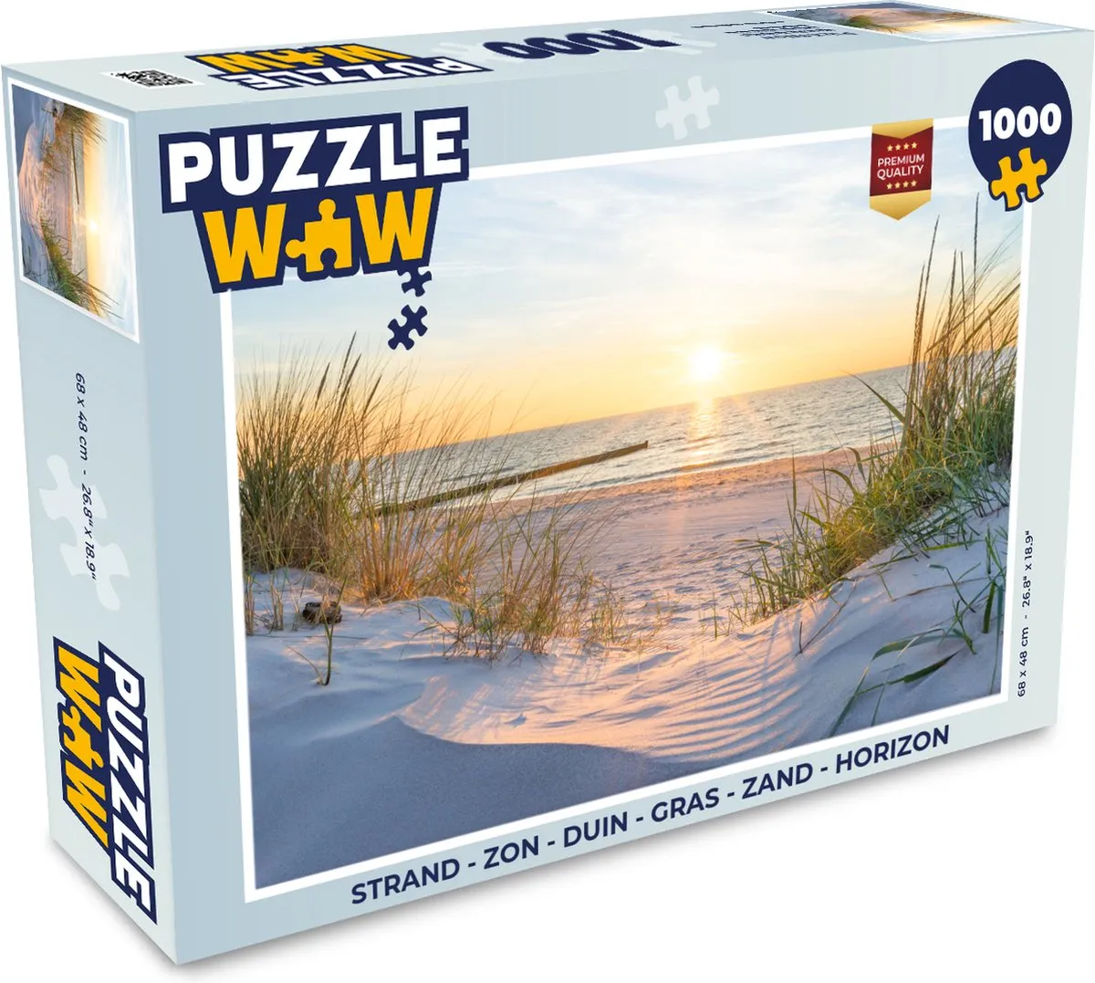 PuzzleWow Legpuzzel 1000 Stuks