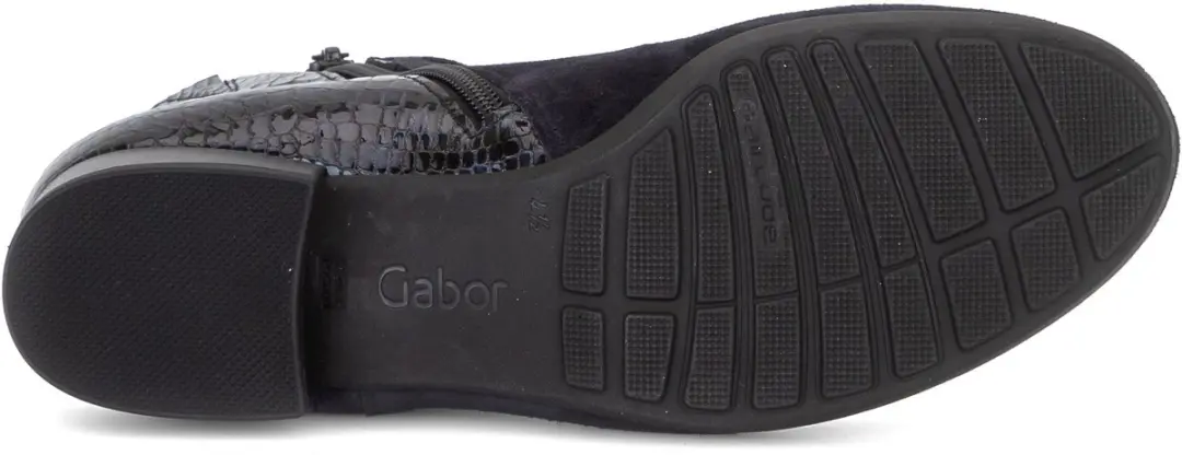 Gabor Dames Enkellaarsjes 35+ - Blauw
