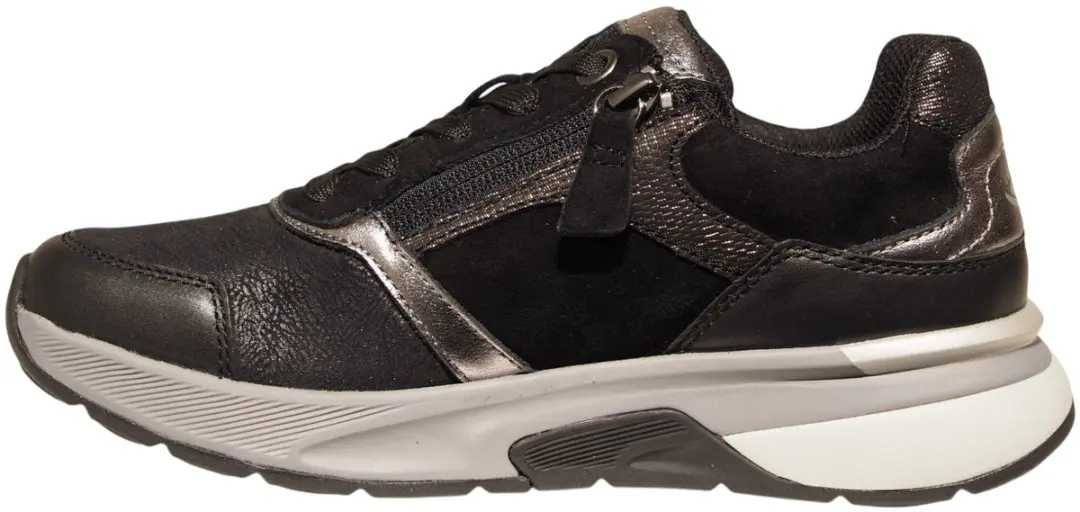 Gabor Rollingsoft Dames Sneakers 0105.01 - Zwart - afbeelding 2 van 6