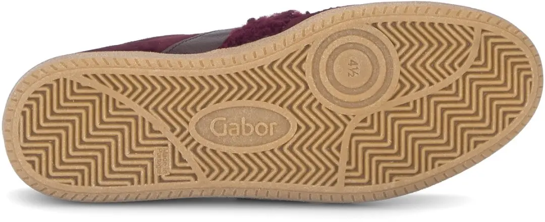 Gabor 6011 Dames Sneakers - Rood - Maat 38,5 - afbeelding 5 van 6