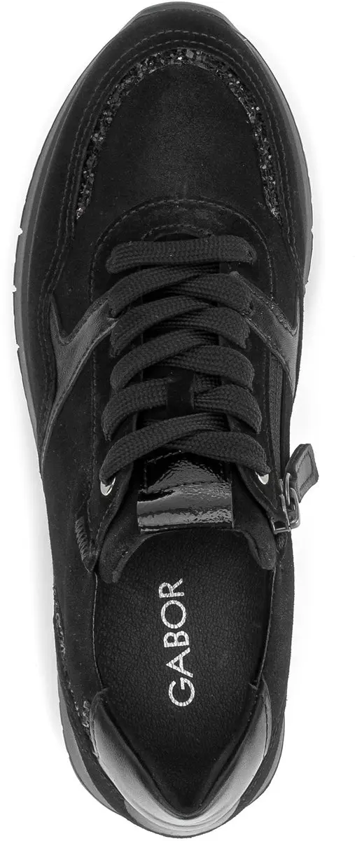 Gabor Dames Sneakers 6022.02.001 - 36 Zwart