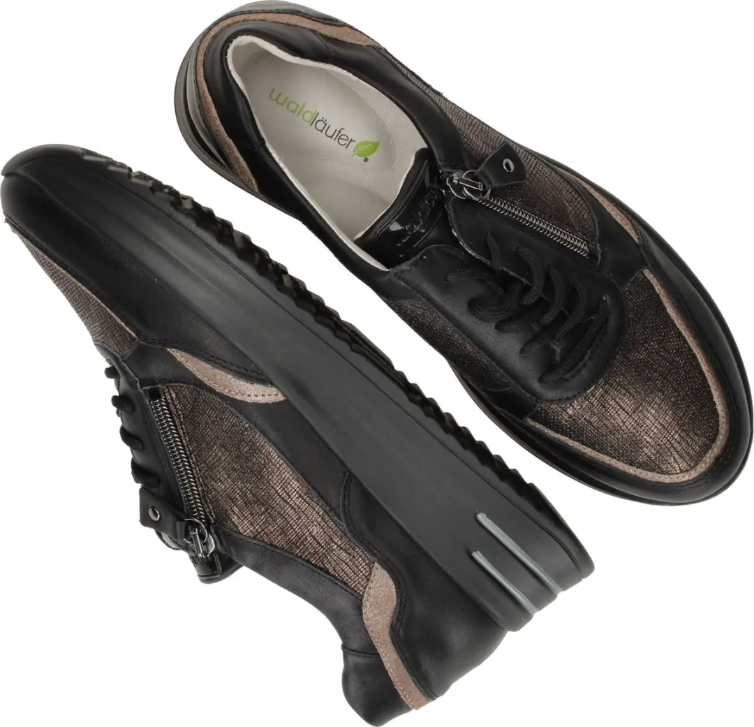 Wäldlaufer Arianna Lage Sneakers 755004-H - Zwart 38