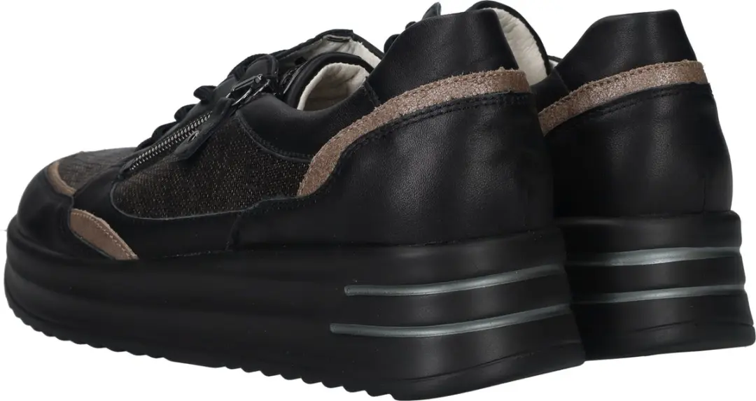 Wäldlaufer Arianna Lage Sneakers 755004-H - Zwart 38