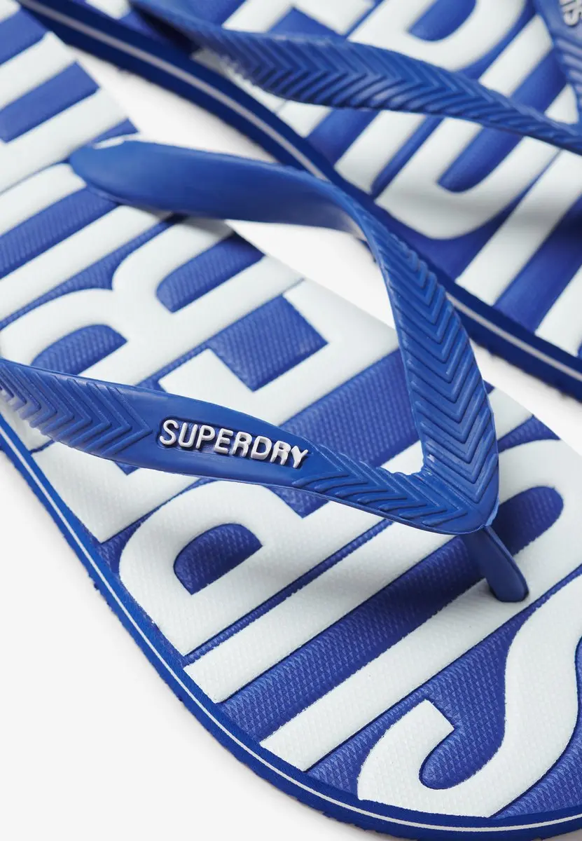 Superdry Vintage Heren Slippers Regal Blue 40/41 - afbeelding 5 van 6