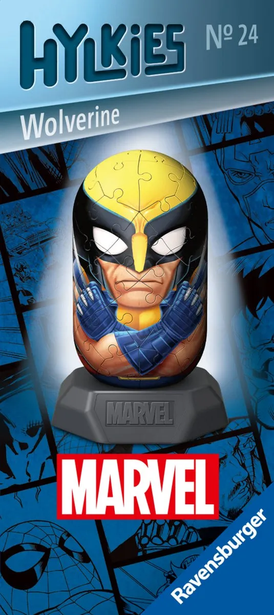 Ravensburger Hylkies Marvel Wolverine Figuur - 54 Stuks