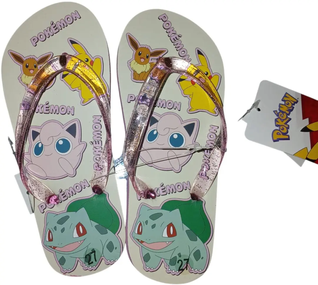 Pokemon teenslippers meisjes MAAT 28/29