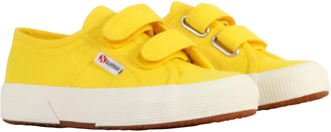 Superga Cotjstrap Classic Kindersneakers 26 - Zonnebloem - afbeelding 6 van 6
