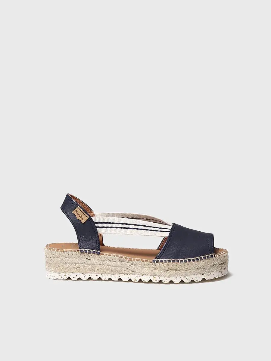 Toni Pons Espadrille ESTEL-SW - Marineblauw - Maat 42 - afbeelding 3 van 6