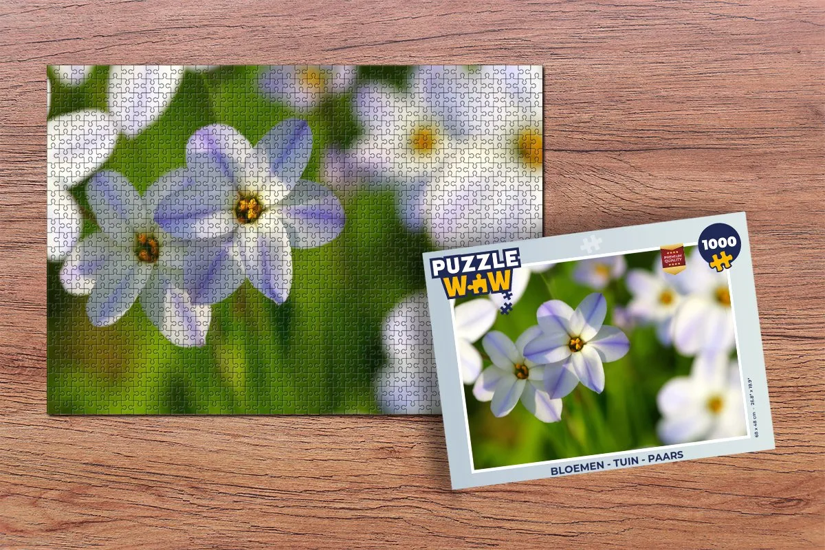 PuzzleWow Bloemen Legpuzzel 1000 Stuks - Multicolor