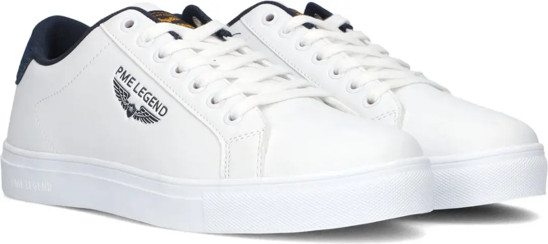 PME Legend Carrior Heren Sneakers - Wit/Denim - Maat 41 - afbeelding 5 van 6