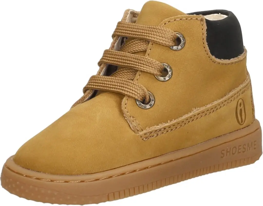 Shoesme Okergeel Veterbootje - Kinderschoen - Maat 24