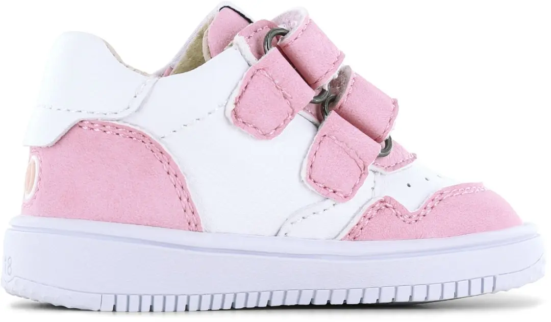 Shoesme Sneakers - Wit-Roze - afbeelding 5 van 6