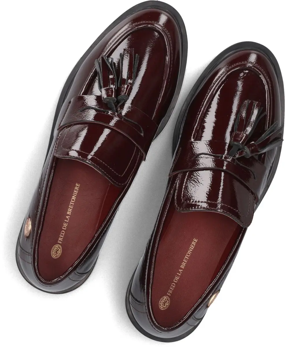 Fred de la Bretoniere Fairy Moccy Loafer - Bordeaux - Maat 41