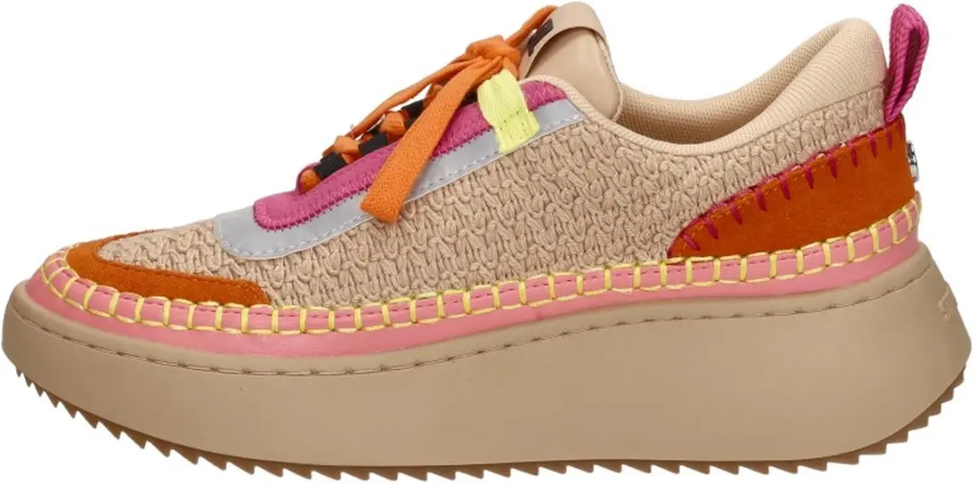 Dames Sneakers Steve Madden Doubletake Nat/org Beige - Maat 41 - afbeelding 2 van 6