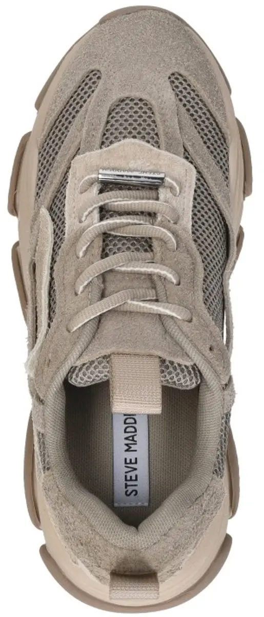 Steve Madden Possession-E Lage Sneakers 38 - Grijs